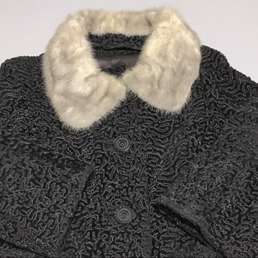 Natural Fur Curly Shearling, Mink is missing. Made in France
